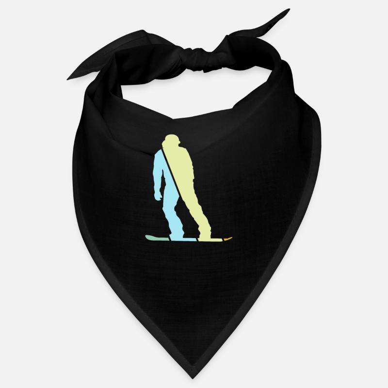 Snowboarding Retro Bandana