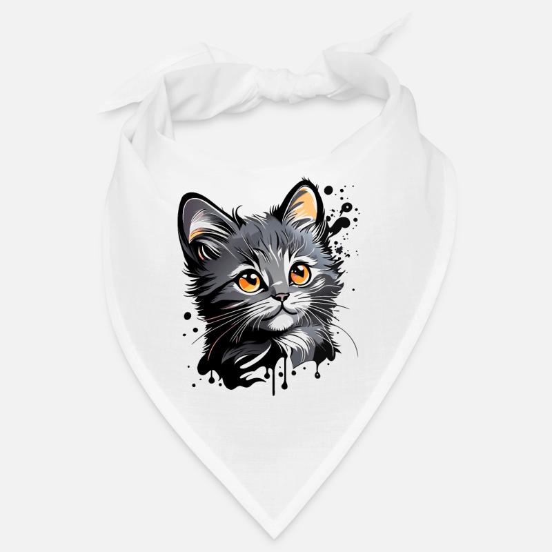 cute kitten, cat Bandana