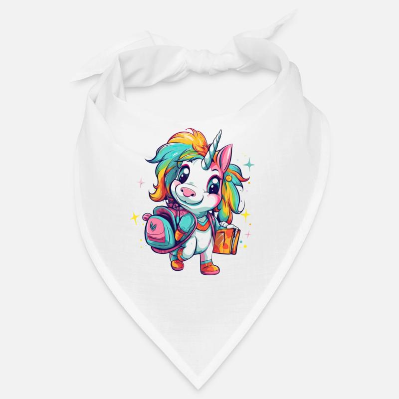 Einhorn Schulkind Einschulung Mädchen Geschenk Bandana
