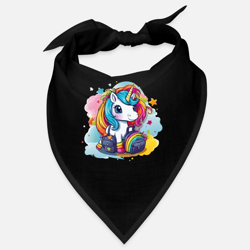 Einhorn Schulkind Einschulung Mädchen Geschenk Bandana
