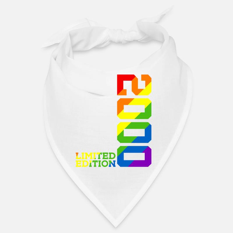 LGBTQ 2000 ARC-EN-CIEL QUEER 25E ANNIVERSAIRE PRIDE Bandana