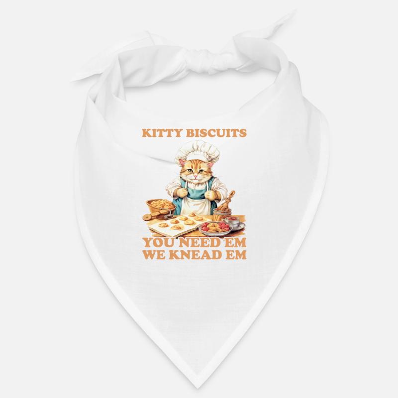 Kitty Biscuits Cat Cat Biscuits Baker Baker Bandana