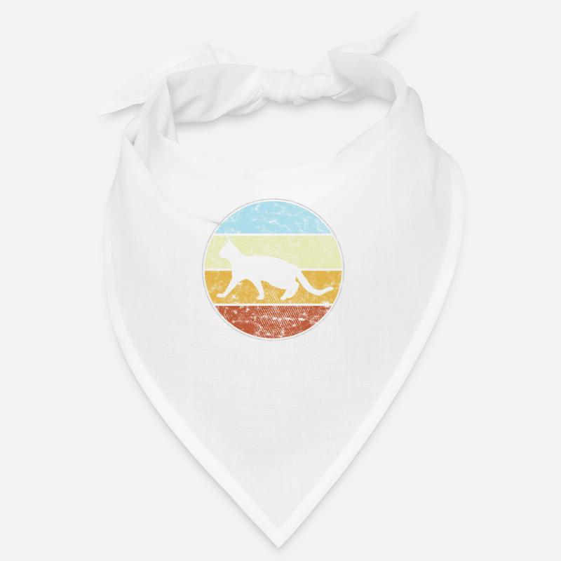 Chat Rétro Bandana