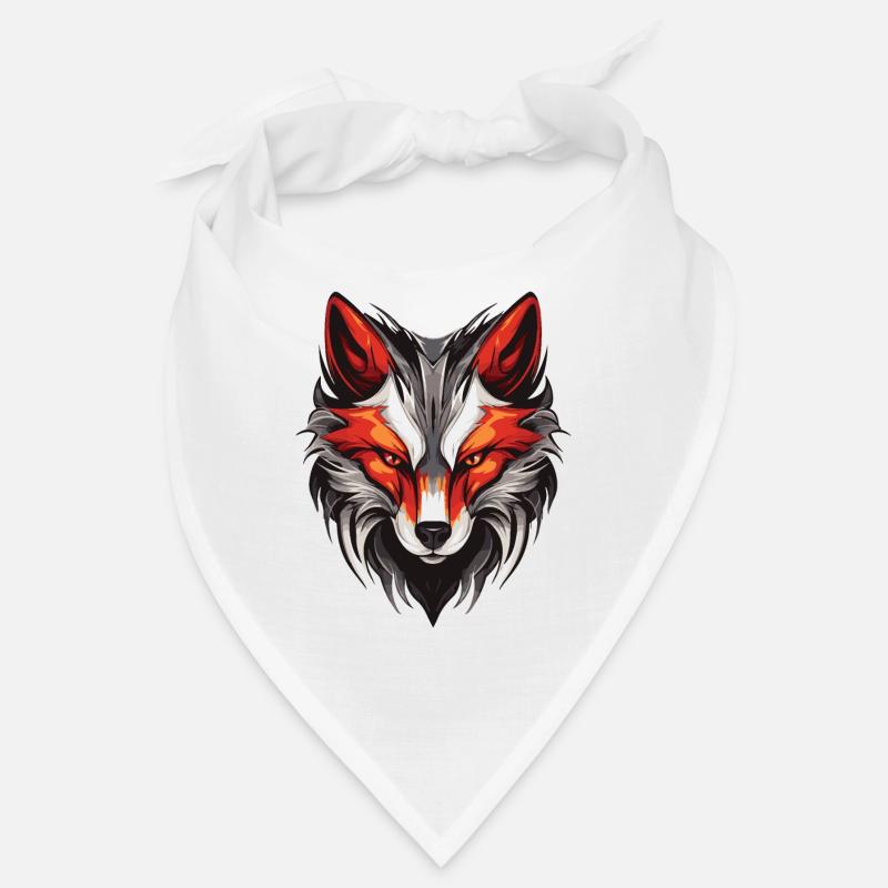 Portrait de renard Bandana