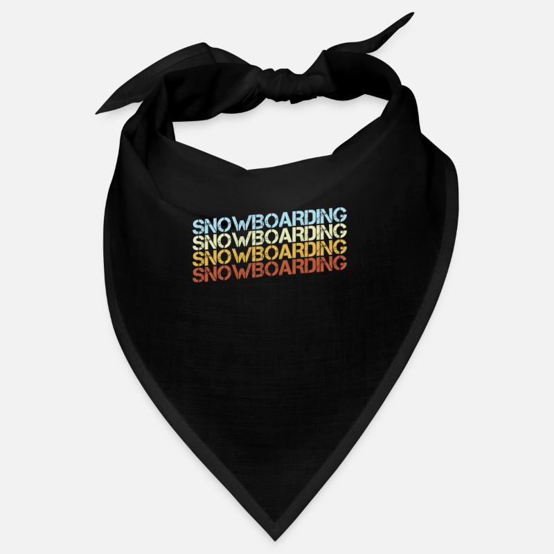 Snowboard rétro Bandana