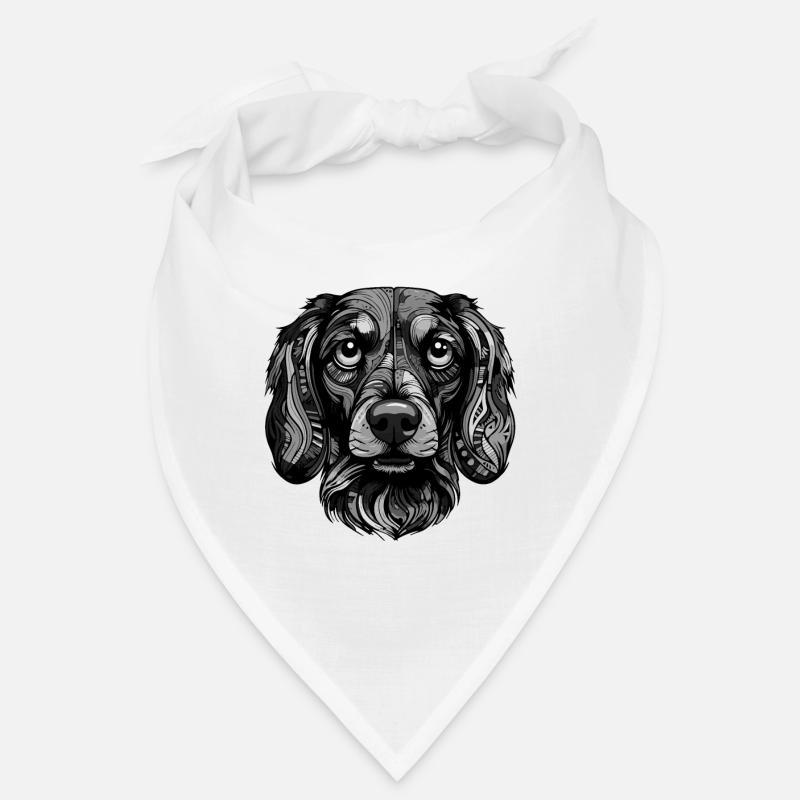 Teckel Portrait de chien teckel Bandana