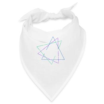 Schwein - Bandana - Weiß - Vorne