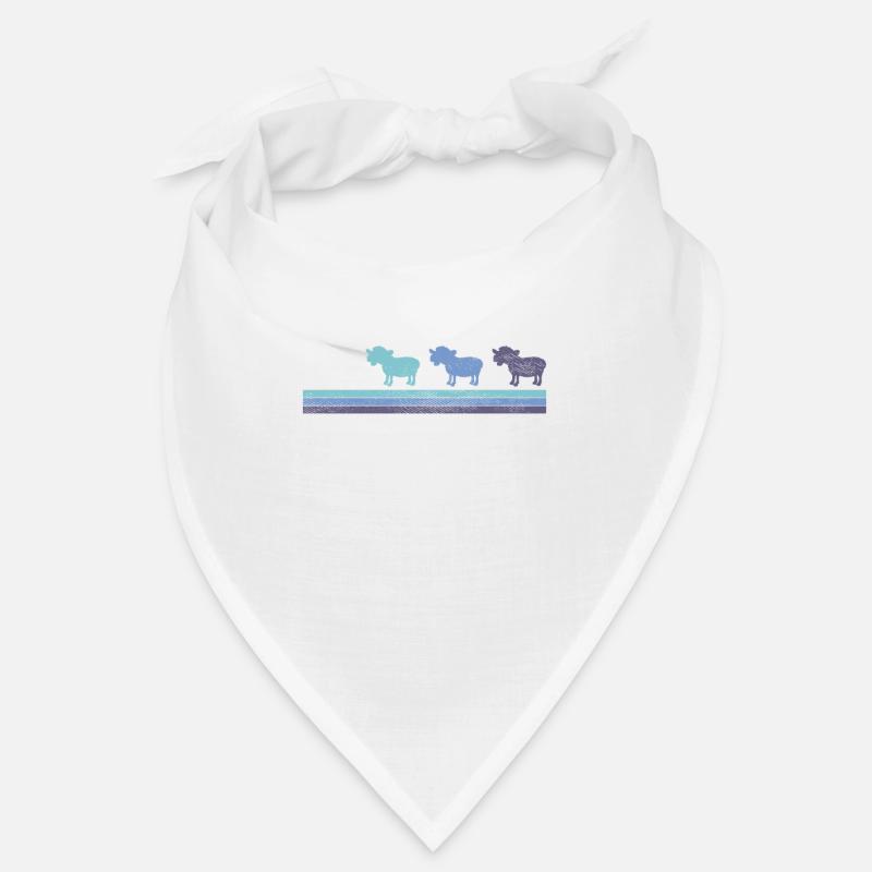Schaf - Bandana - Weiß
