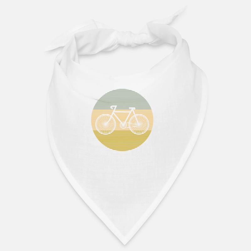 Fahrrad - Bandana - Weiß