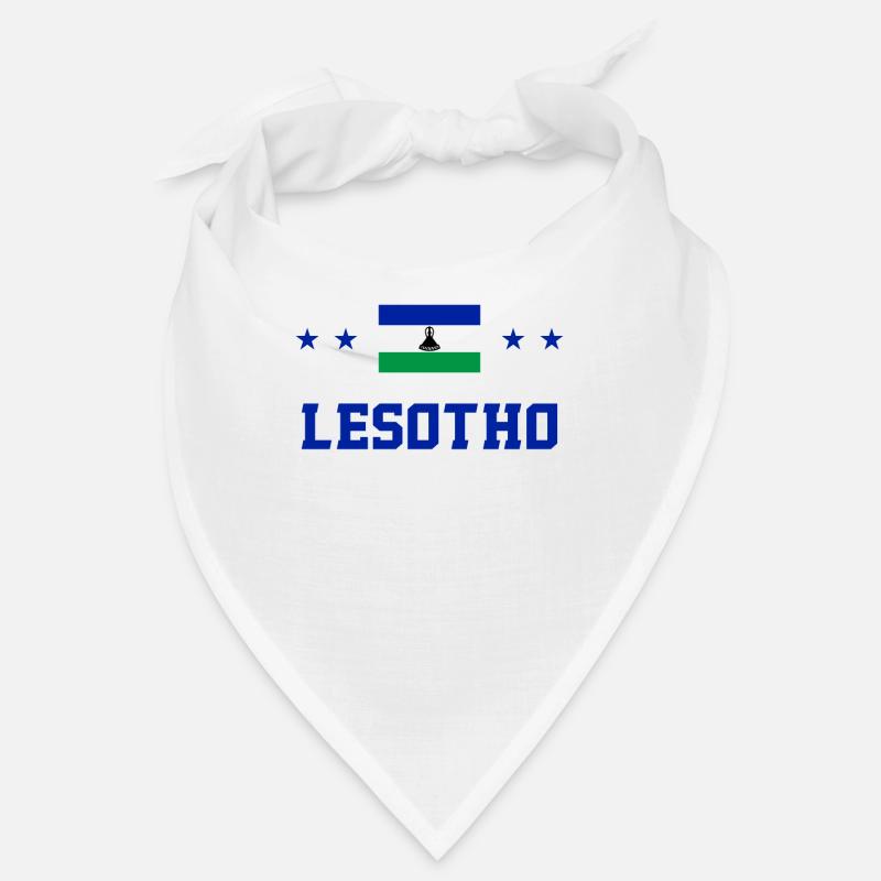 Lesotho - Bandana - blanc