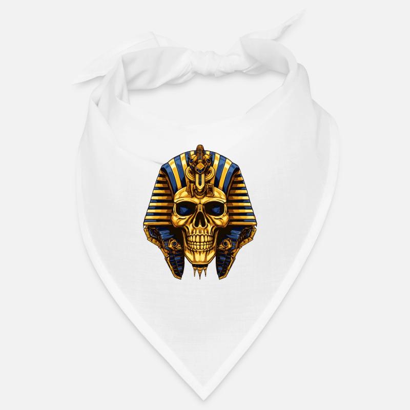 Pharaoh Skull Symbol Bandana