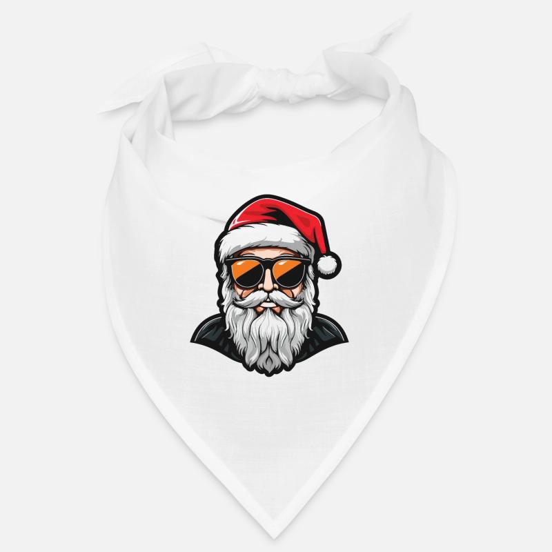 Weihnachtsmann Kopf Santa Cool Bandana