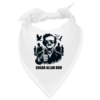 Edgar Allan Poe Fan, Klassische Literatur, - Bandana - Weiß - Vorne