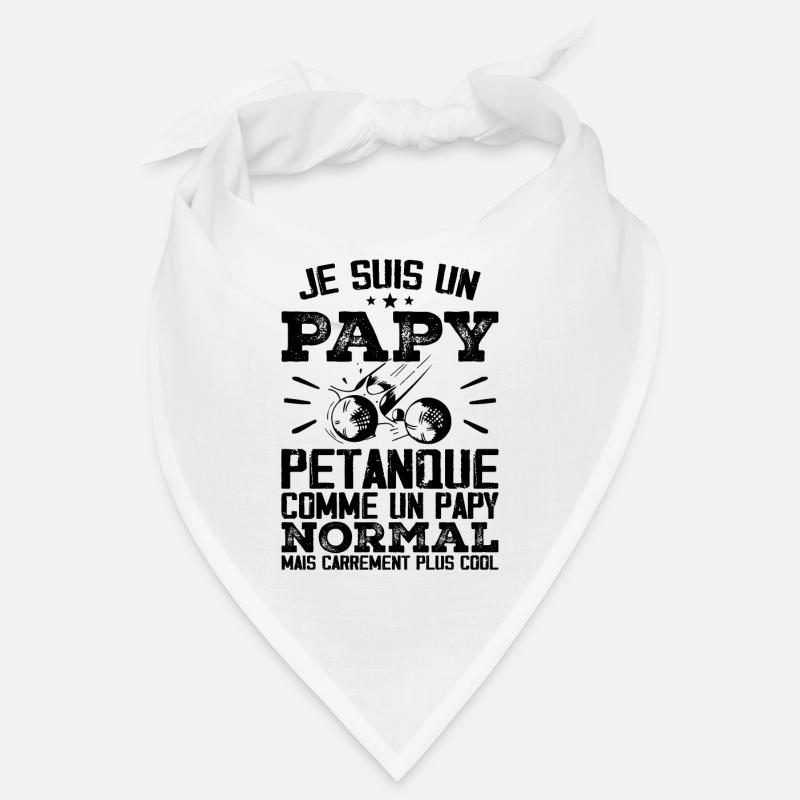 Ich bin ein Pétanque-Opa Bandana