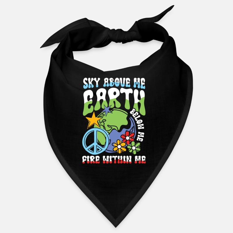 Sky Above Me Earth Below Me Fire Within Me Bandana