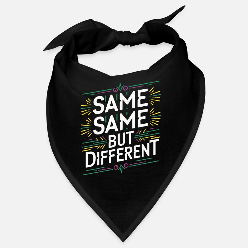 Same Same But different Thailand Traveler Backpack Bandana