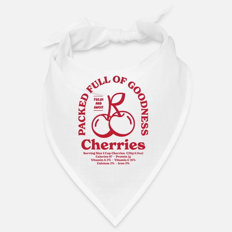 Cherries Nutritional Bandana
