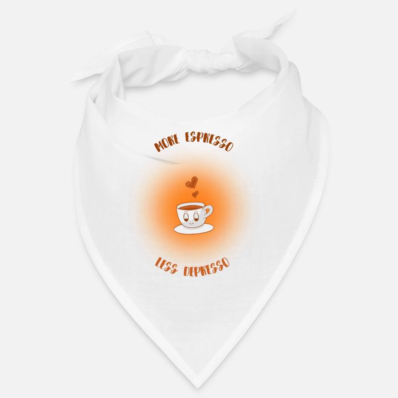 Espresso, Coffee, Kaffee, Latte, Geschenkidee, Fun Bandana
