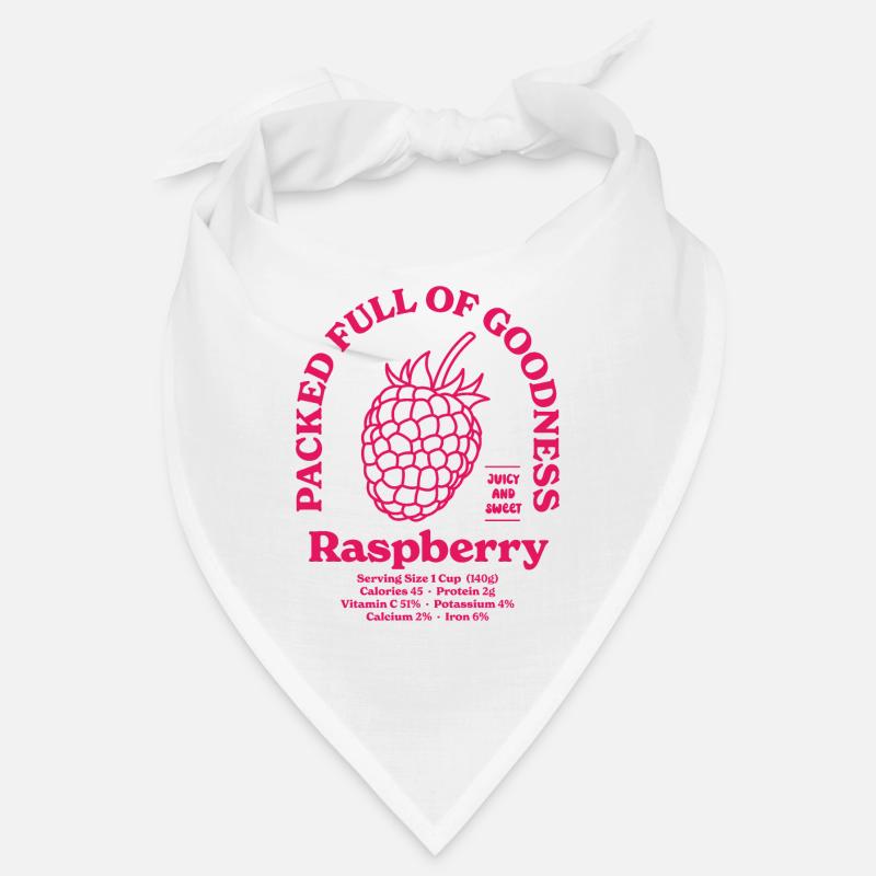 Raspberry Nutritional Bandana