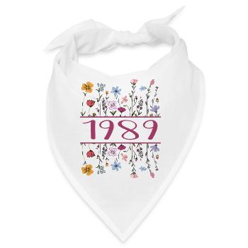 1989 Legendär Seit 1989 Geburtstag 1989 Frauen - Bandana - Weiß - Vorne