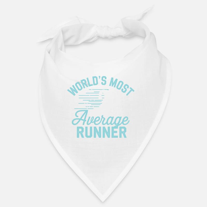 Der durchschnittlichste Läufer der Welt Lustiger Jogging-Spruch Bandana