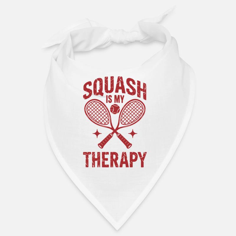 Squash ist mein Therapy Funny Squash Player Bandana