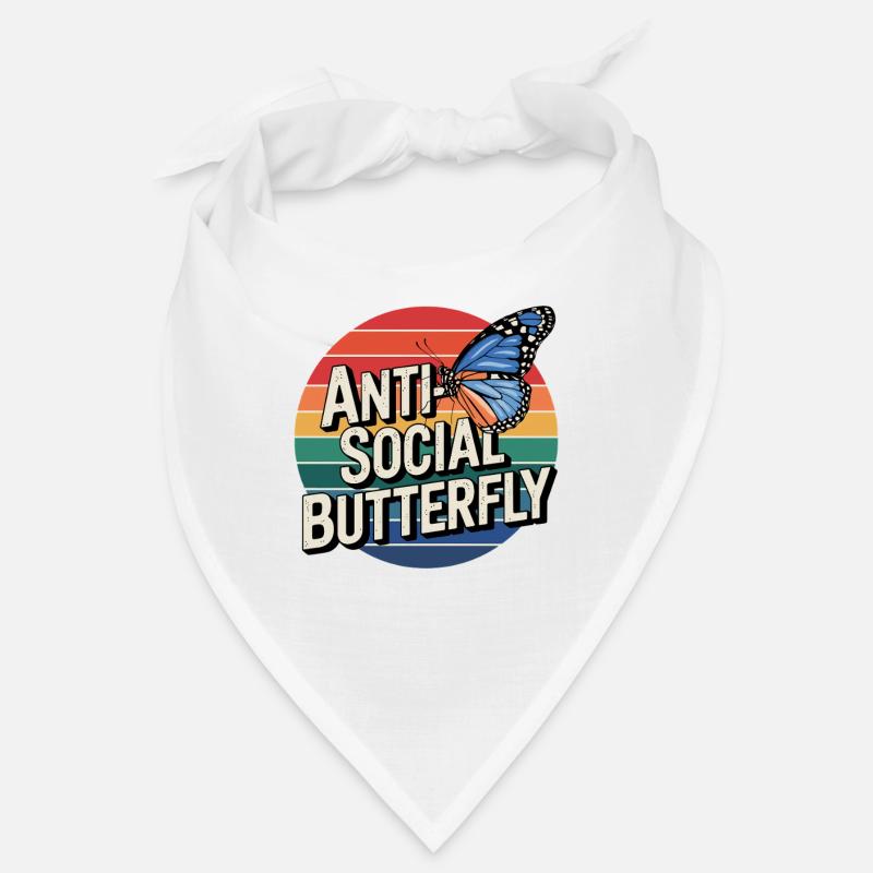 Butterfly No Talking Leave Alone Bandana