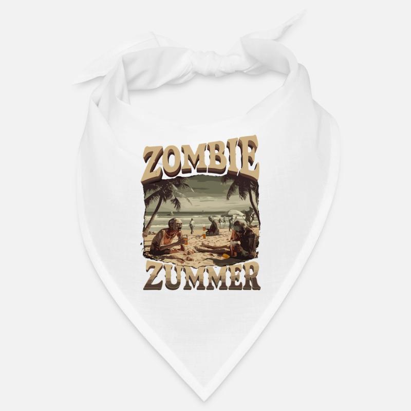 Zombie Zummer On The Beach Apocalypse Bandana