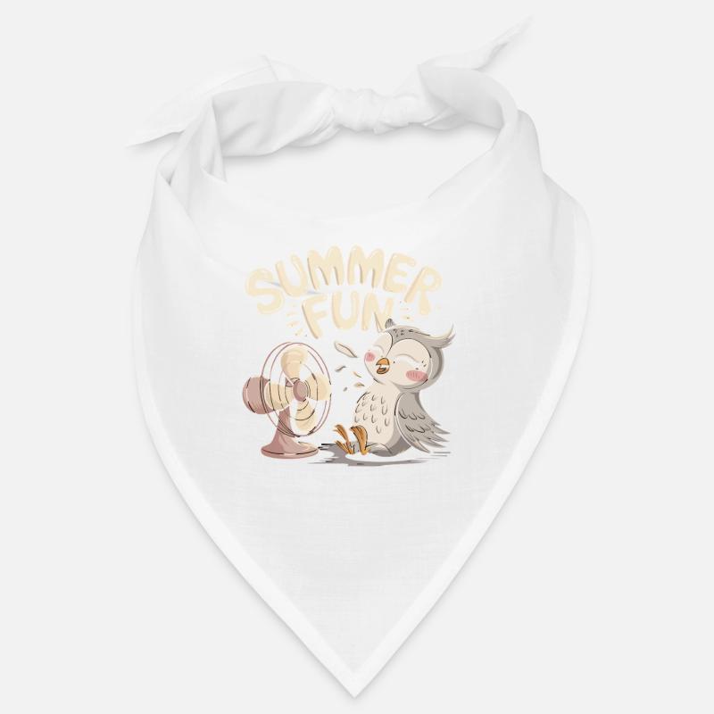 Summer Fun Eule mit Ventilator Bandana