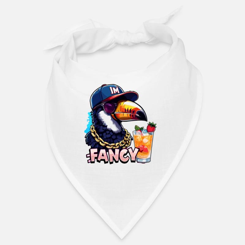 Fancy Tropen-Tukan mit Stil Bandana