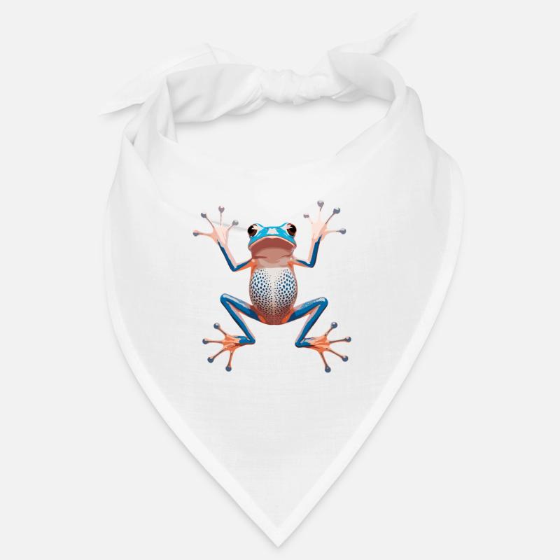Fascinating frog artwork for nature lovers Bandana