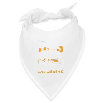 Autoliebhaber Spielzeug Wächst Nur Teurer - Bandana - Weiß - Vorne