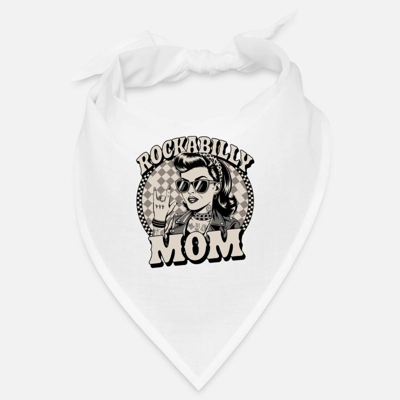 Style rétro maman rockabilly Bandana