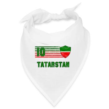 Tatarstan Fußball Mannschaft - Bandana - Weiß - Vorne