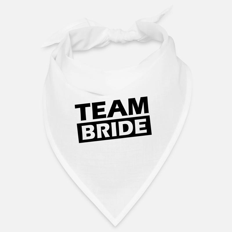 Team Bride Hochzeit Spruch Bandana