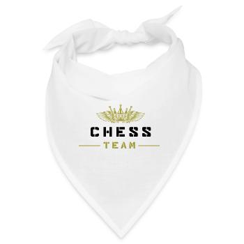 Chess Team - Bandana - Weiß - Vorne