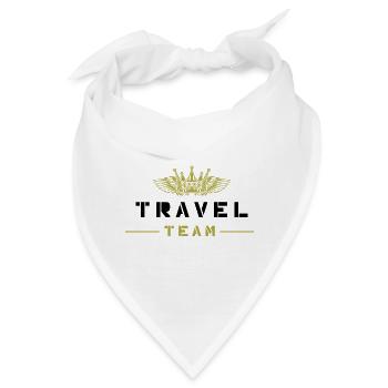 Travel Team - Bandana - Weiß - Vorne