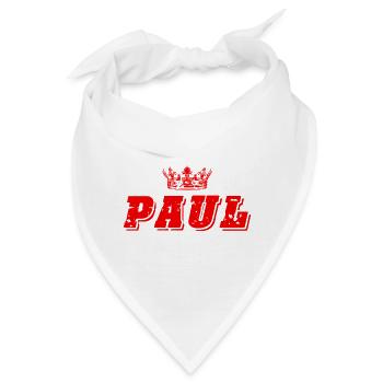 Paul - Bandana - Weiß - Vorne