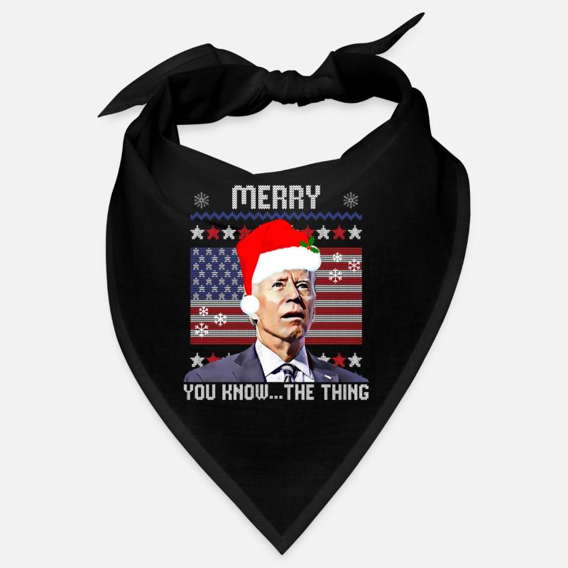 Joyeux vous savez la chose, Noël Biden 2022, Bandana