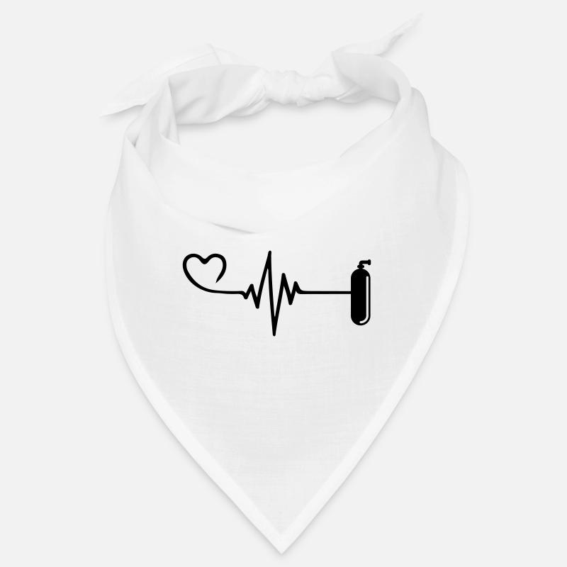 Oxygen Diving Pulse Heart Bandana