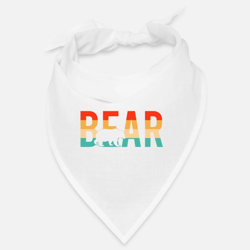 Bear bear retro Bandana