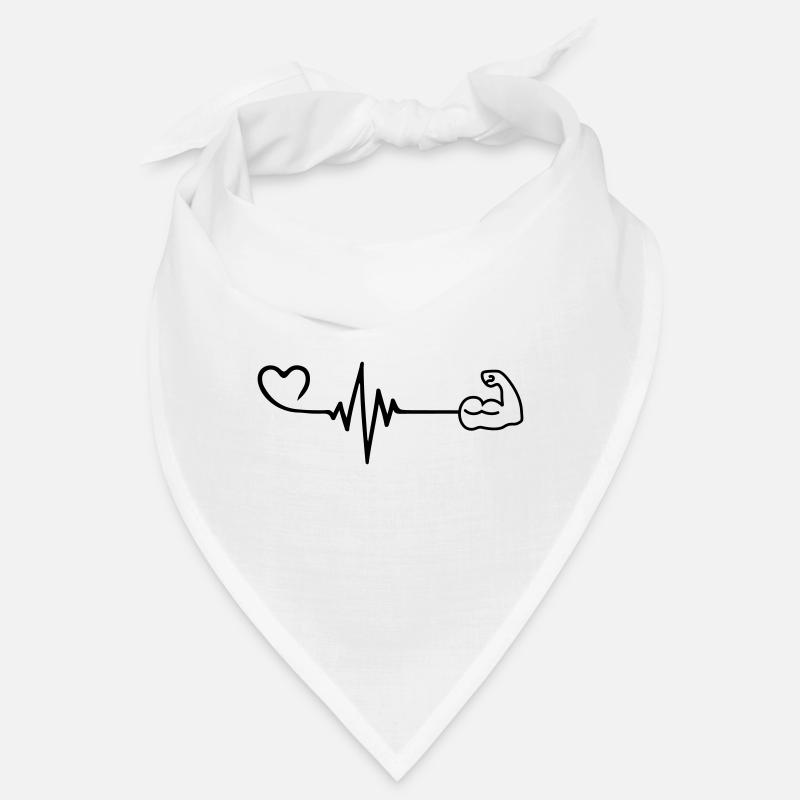 Muscle haltère cardiaque Bandana