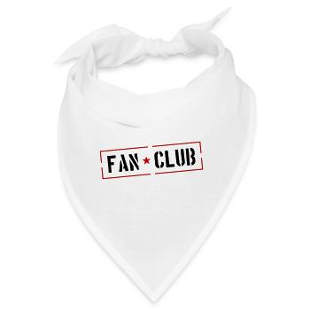 Fan Club - Bandana - Weiß - Vorne