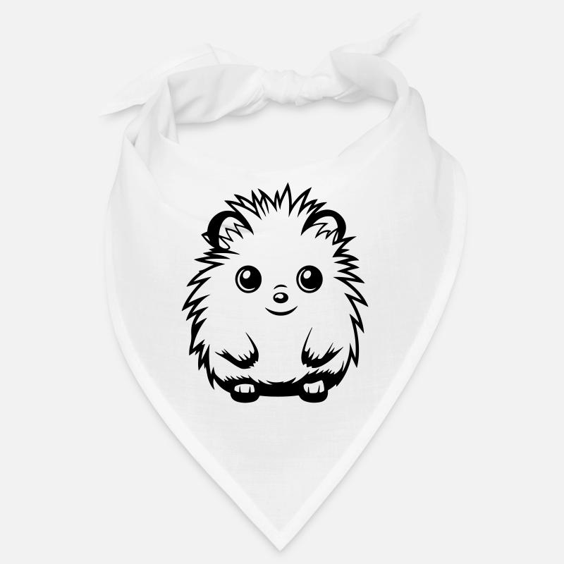 Hérisson Mignon Mignon Bébé Bandana