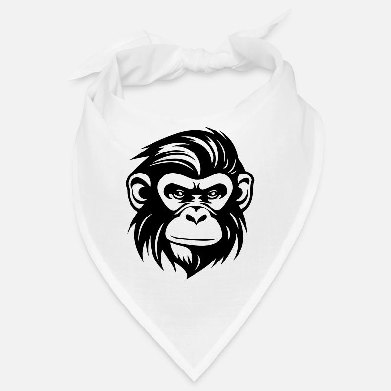 Affe Kopf Bandana