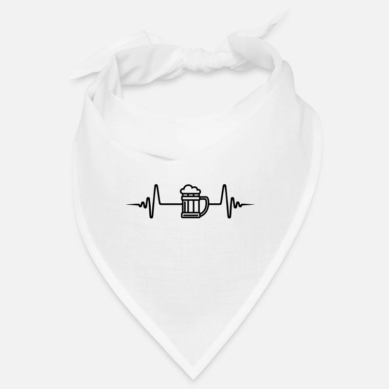 Puls de l’icône de la bière Bandana