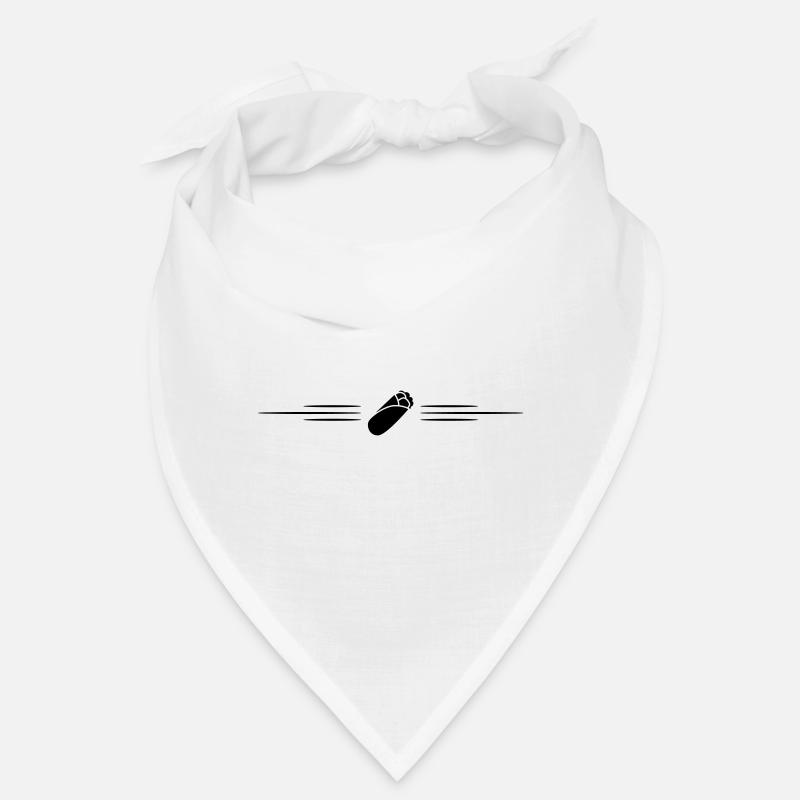 Ligne de symbole sandwich Bandana