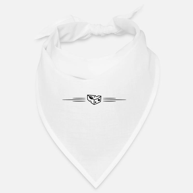 Ligne de symbole du fromage Bandana