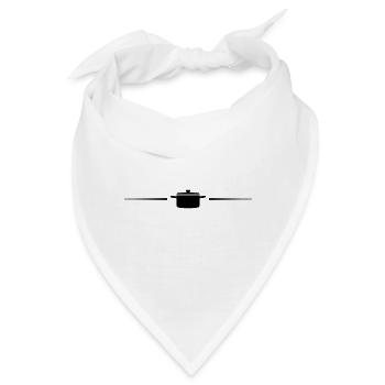 kochtopf linie - Bandana - Weiß - Vorne