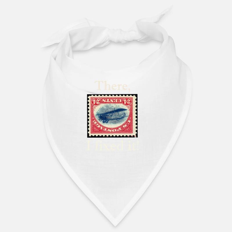 Collection de timbres - Bandana - blanc